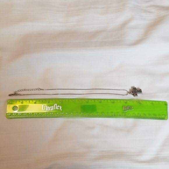 Alexas Angels Silver Cross Locket Necklace - Picture 5 of 5